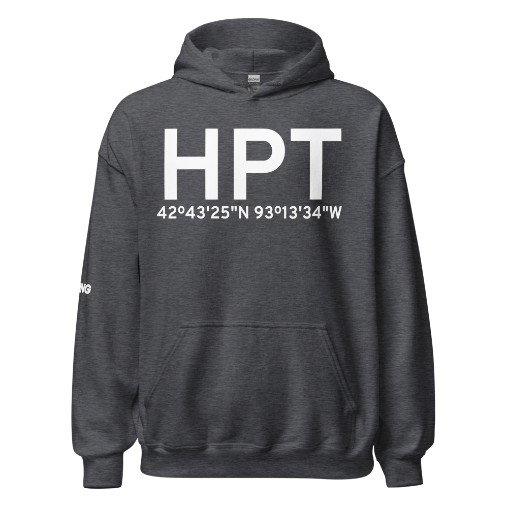Hampton (KHPT) Airport Hoodie Sweatshirt 