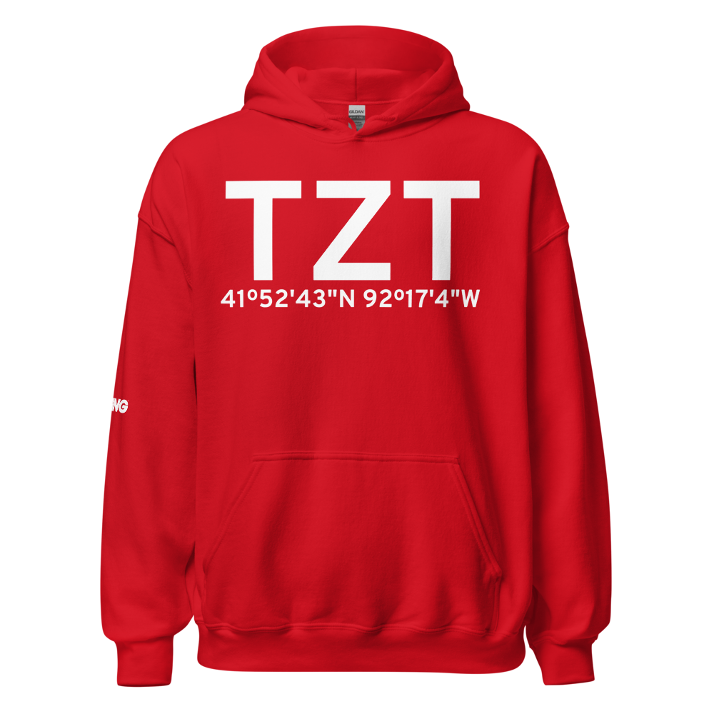 Belle Plaine (KTZT) Airport Hoodie Sweatshirt 