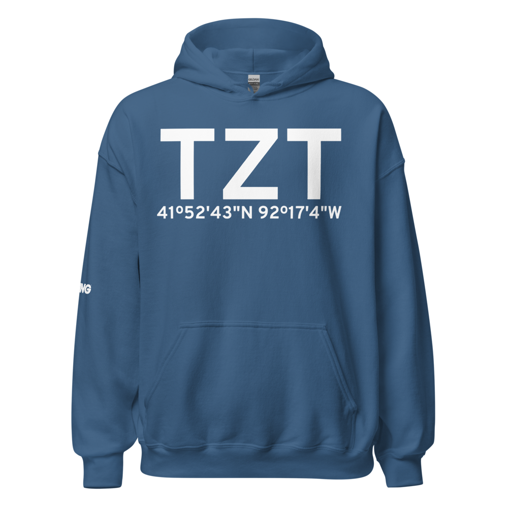 Belle Plaine (KTZT) Airport Hoodie Sweatshirt 