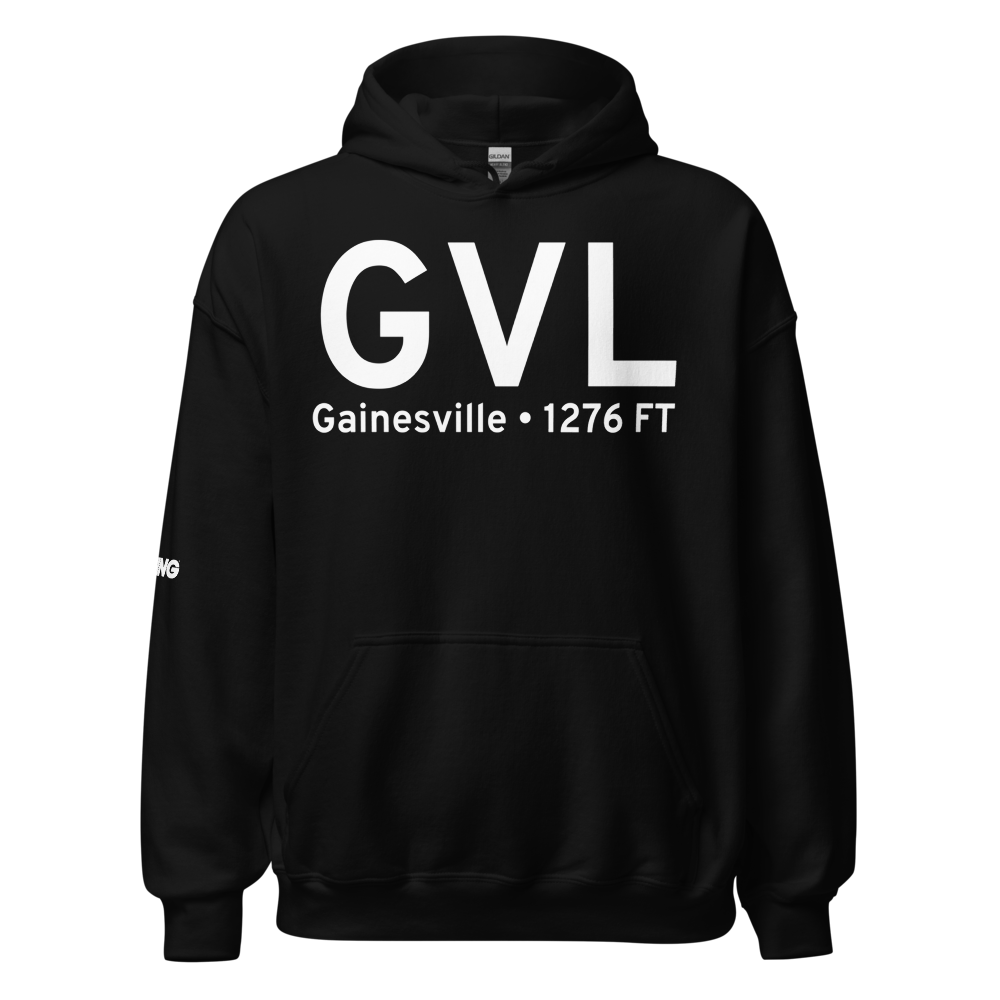 Gainesville (KGVL) Airport Hoodie Sweatshirt 