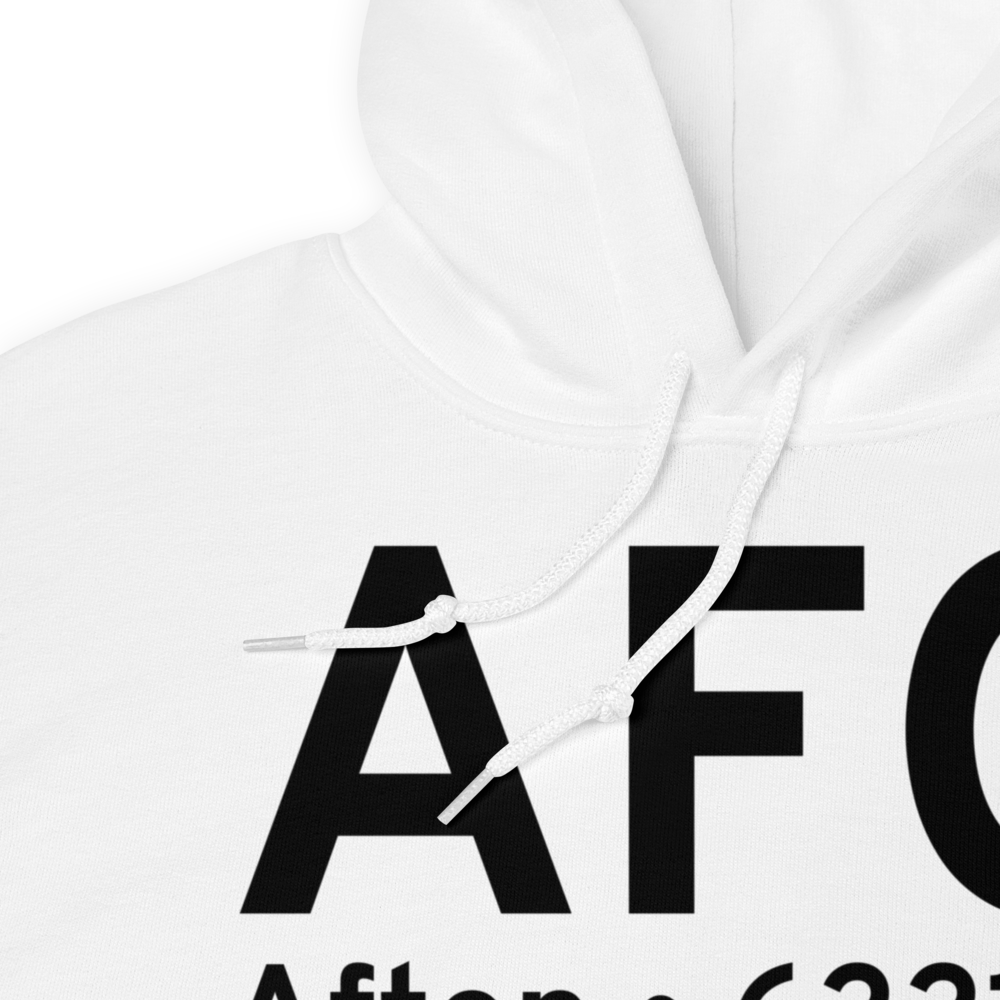 Afton (KAFO) Airport Hoodie Sweatshirt 