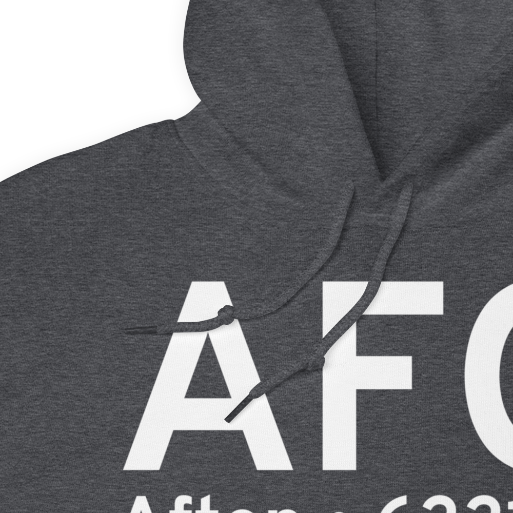 Afton (KAFO) Airport Hoodie Sweatshirt 