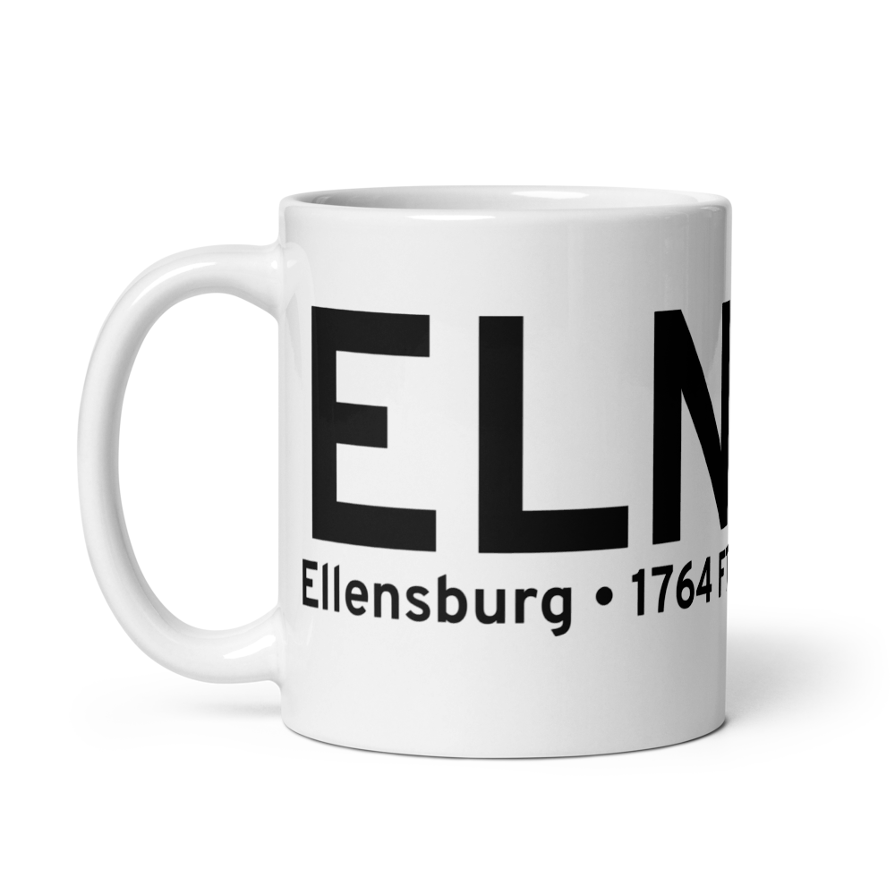 Ellensburg (KELN) Airport Mug 