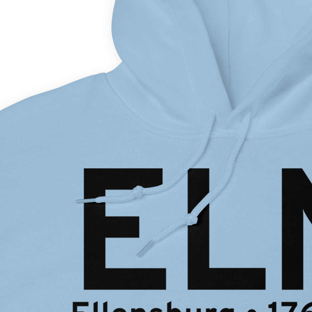 Ellensburg (KELN) Airport Hoodie Sweatshirt 