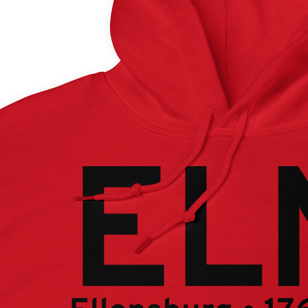 Ellensburg (KELN) Airport Hoodie Sweatshirt 