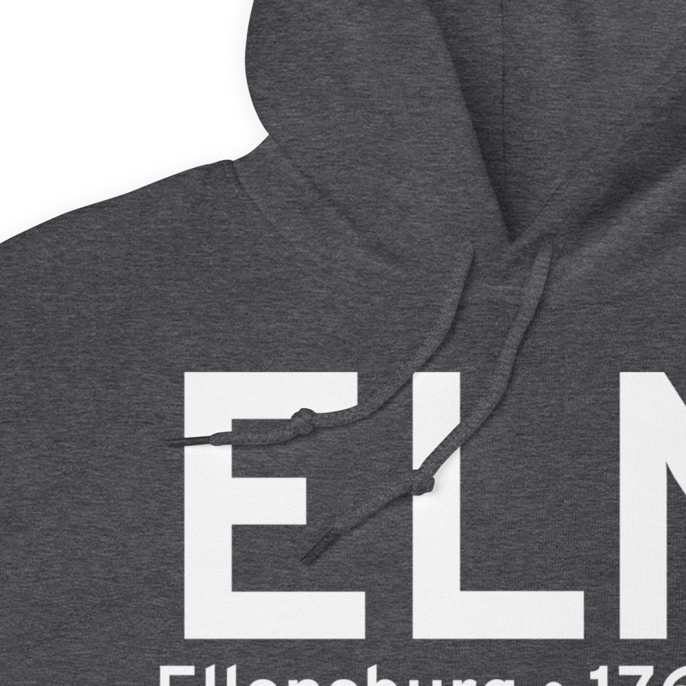 Ellensburg (KELN) Airport Hoodie Sweatshirt 