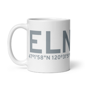 Ellensburg (KELN) Airport Mug