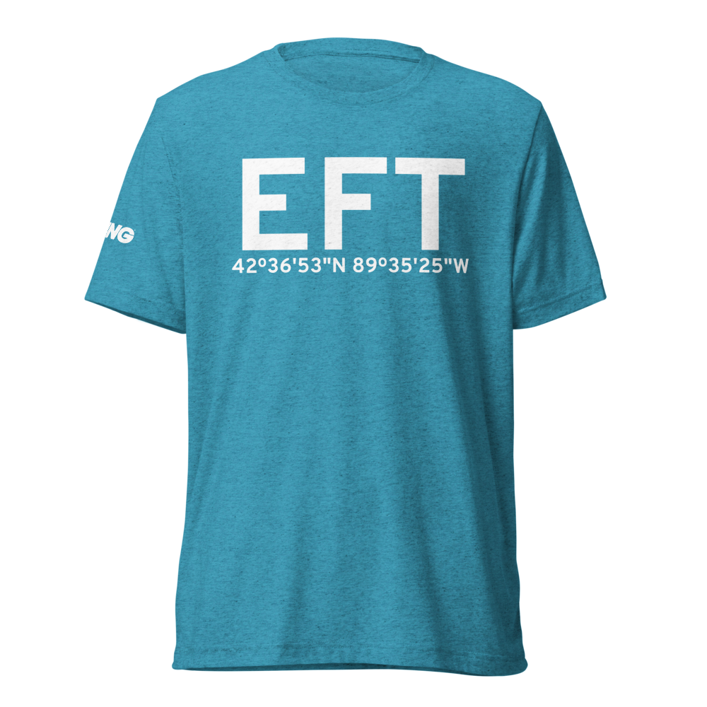 Monroe (KEFT) Airport Tri-blend T-Shirt 