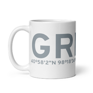 Grand Island (KGRI) Airport Mug