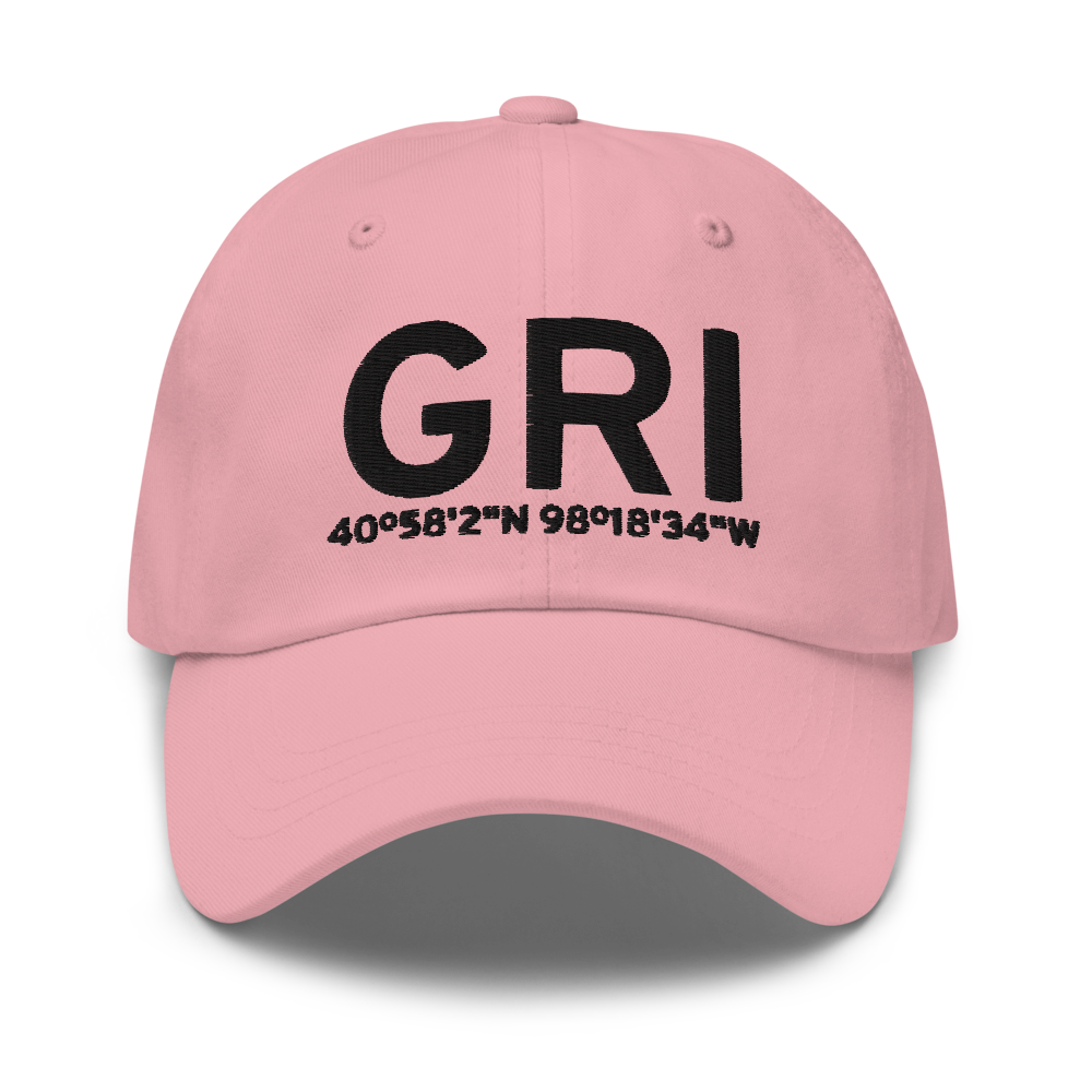 Grand Island (KGRI) Airport Hat 
