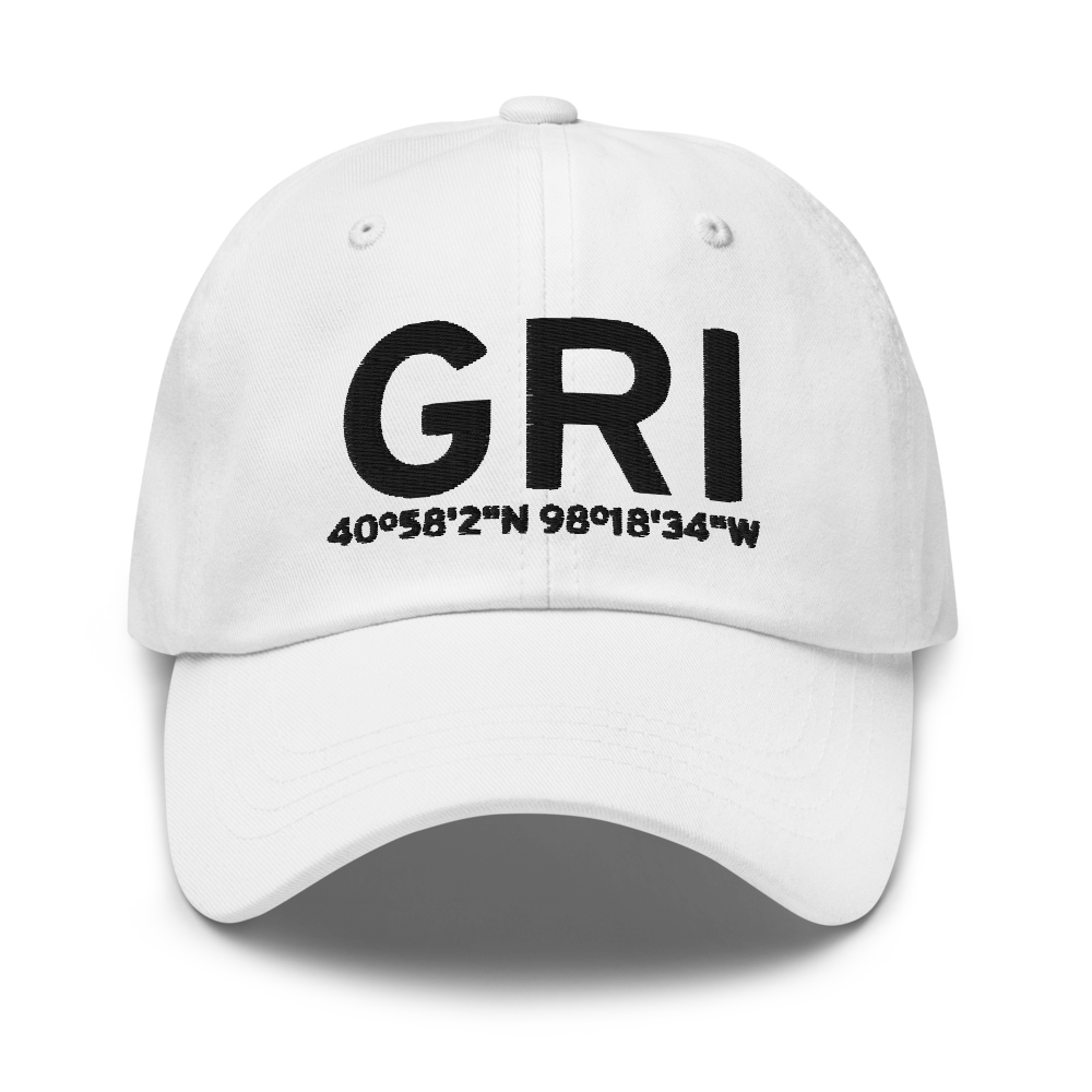 Grand Island (KGRI) Airport Hat 