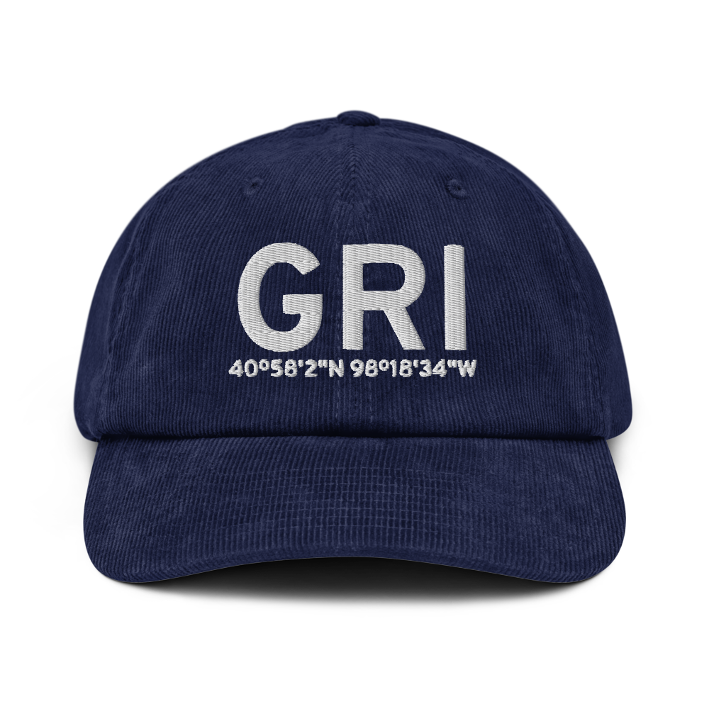 Grand Island (KGRI) Airport Hat 