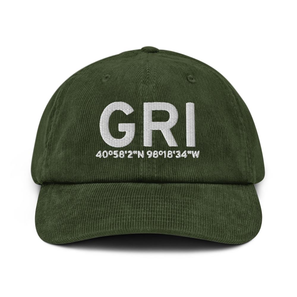 Grand Island (KGRI) Airport Hat 