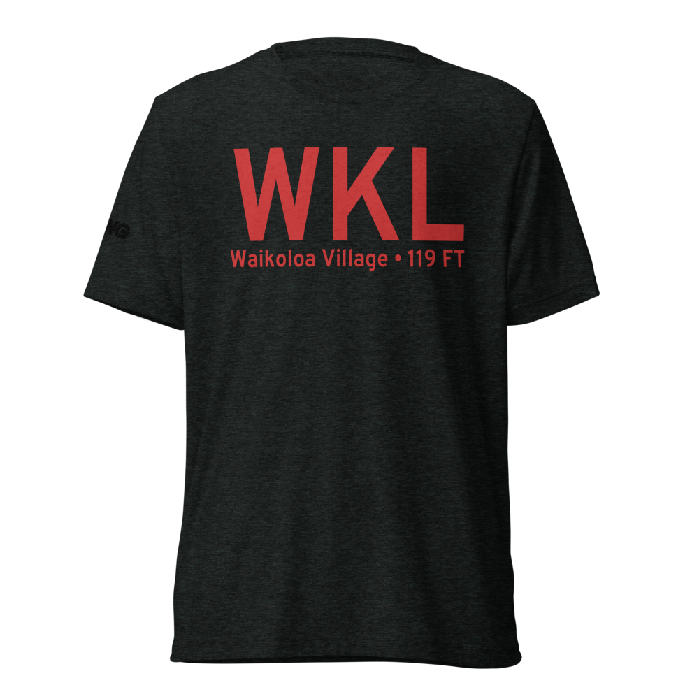 Waikoloa Village (HI07) Airport Tri-blend T-Shirt 