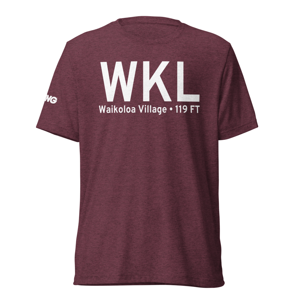 Waikoloa Village (HI07) Airport Tri-blend T-Shirt 
