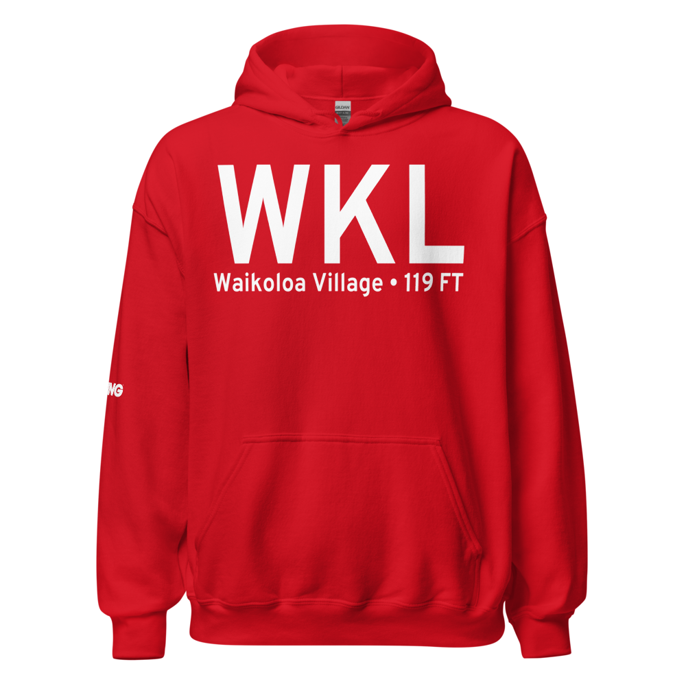Waikoloa Village (HI07) Airport Hoodie Sweatshirt 
