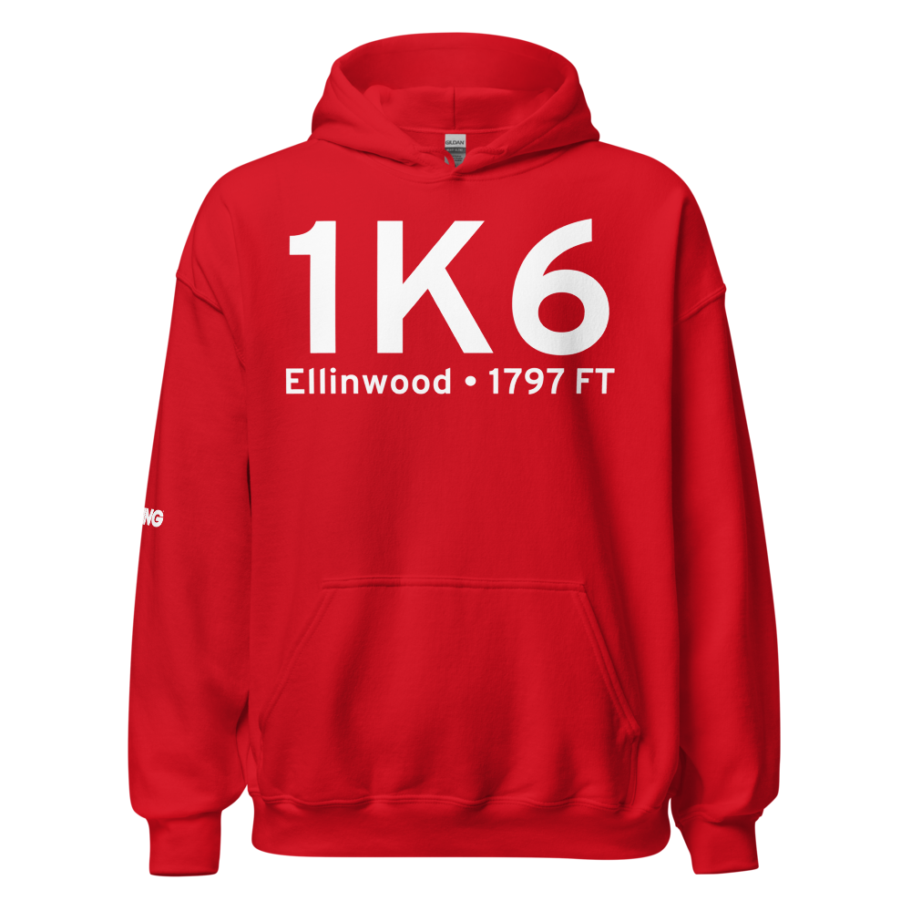 Ellinwood (1K6) Airport Hoodie Sweatshirt 