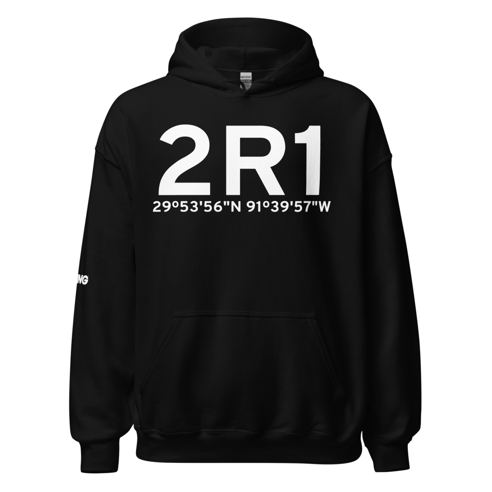 Jeanerette (K2R1) Airport Hoodie Sweatshirt 