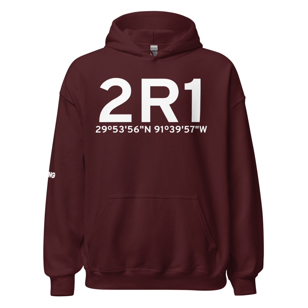 Jeanerette (K2R1) Airport Hoodie Sweatshirt 