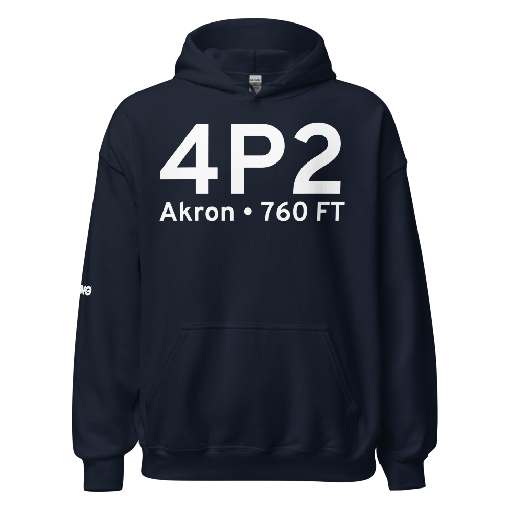 Akron (4P2) Airport Hoodie Sweatshirt 