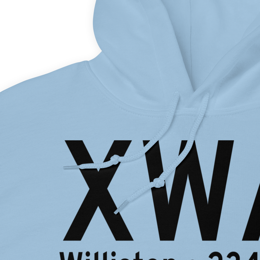 Williston (US-0571) Airport Hoodie Sweatshirt 