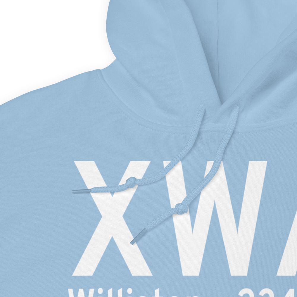 Williston (US-0571) Airport Hoodie Sweatshirt 