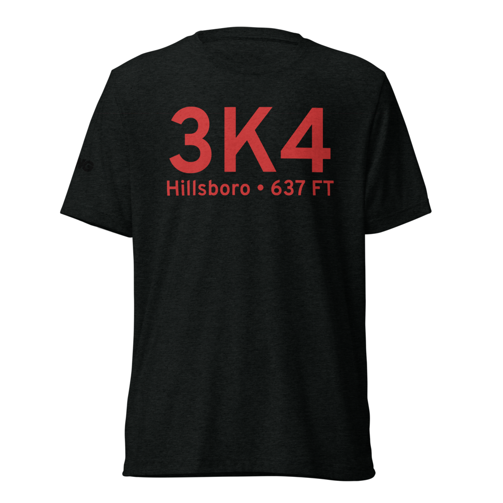 Hillsboro (3K4) Airport Tri-blend T-Shirt 