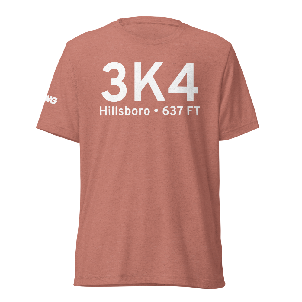 Hillsboro (3K4) Airport Tri-blend T-Shirt 