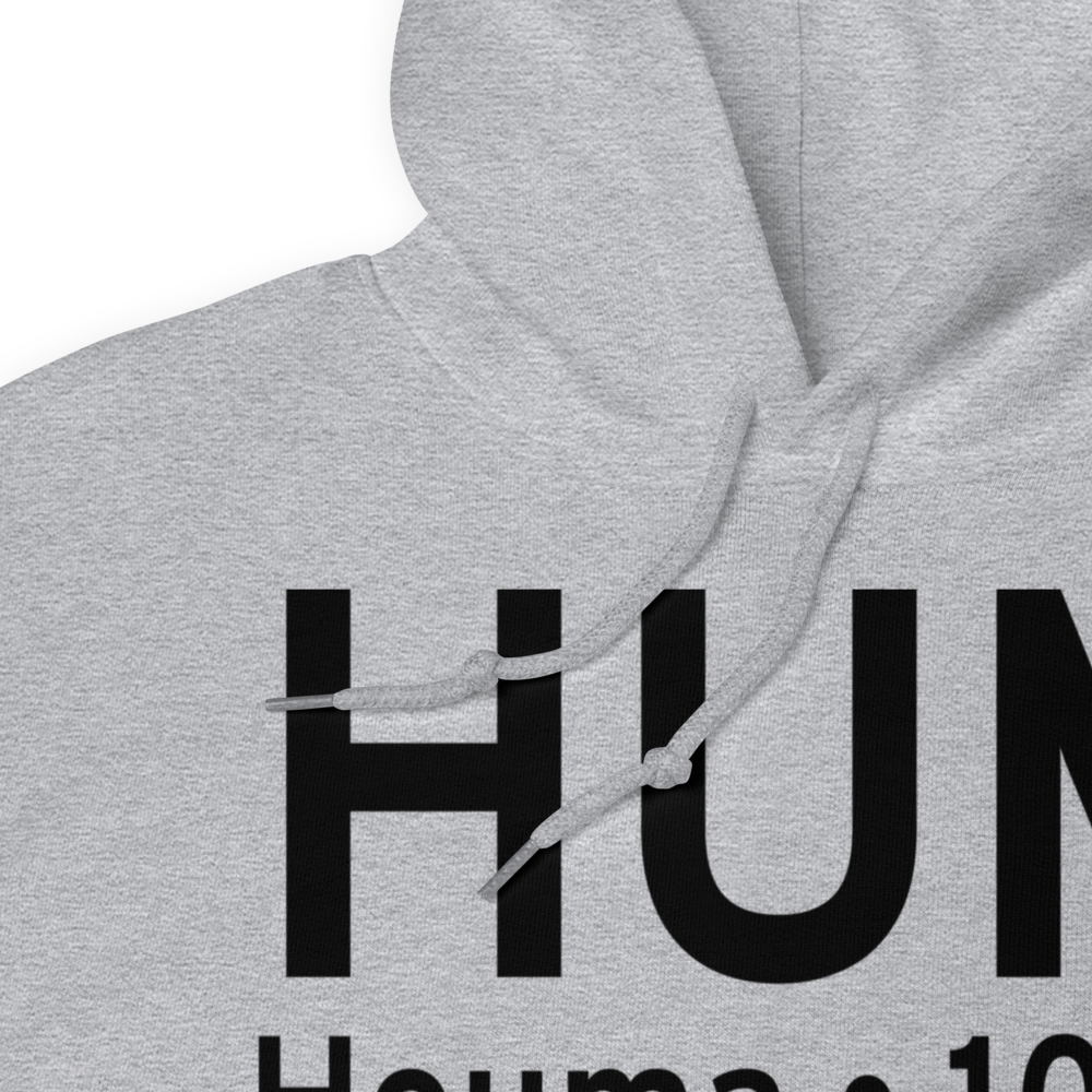 Houma (KHUM) Airport Hoodie Sweatshirt 