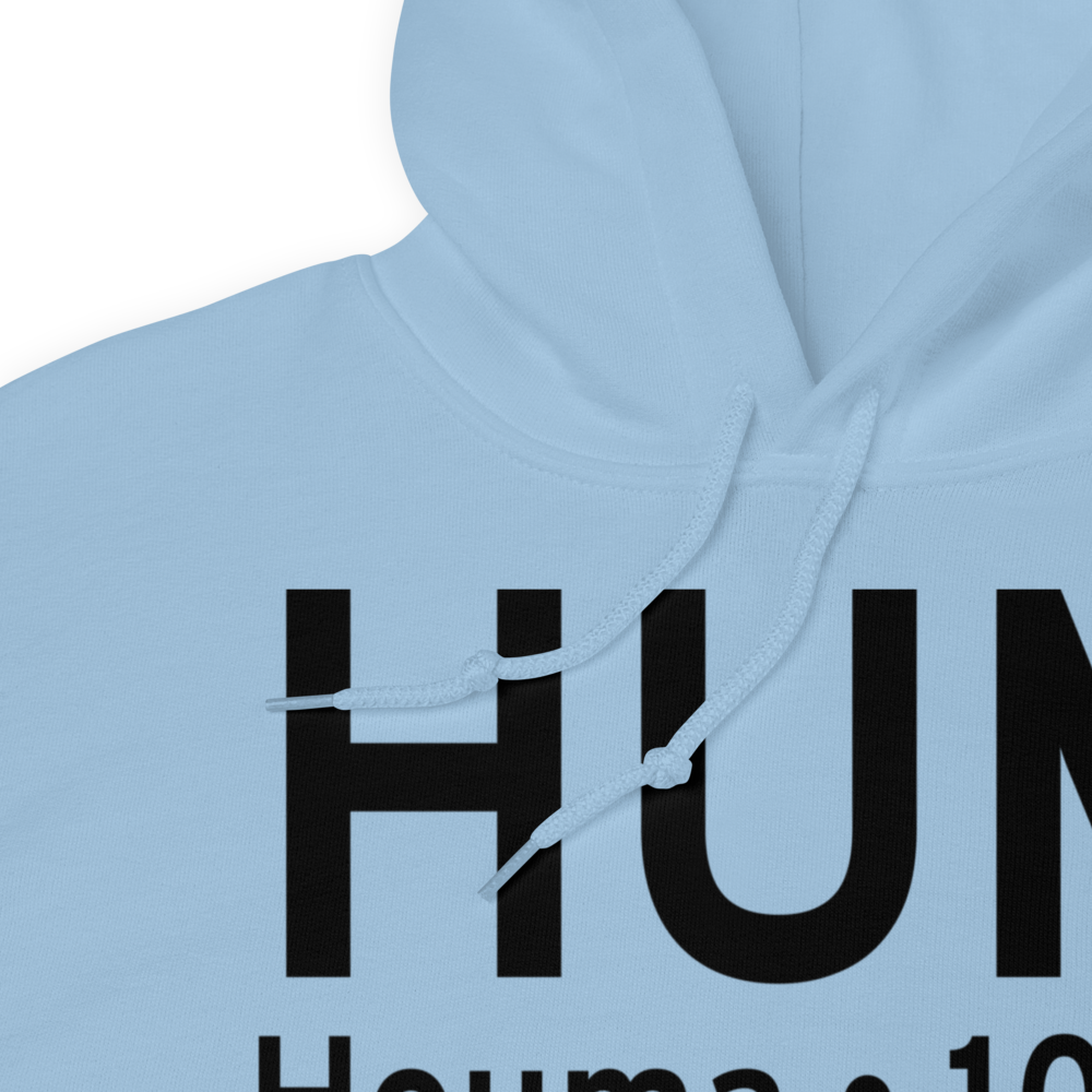 Houma (KHUM) Airport Hoodie Sweatshirt 
