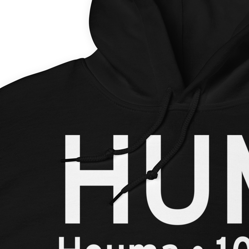 Houma (KHUM) Airport Hoodie Sweatshirt 