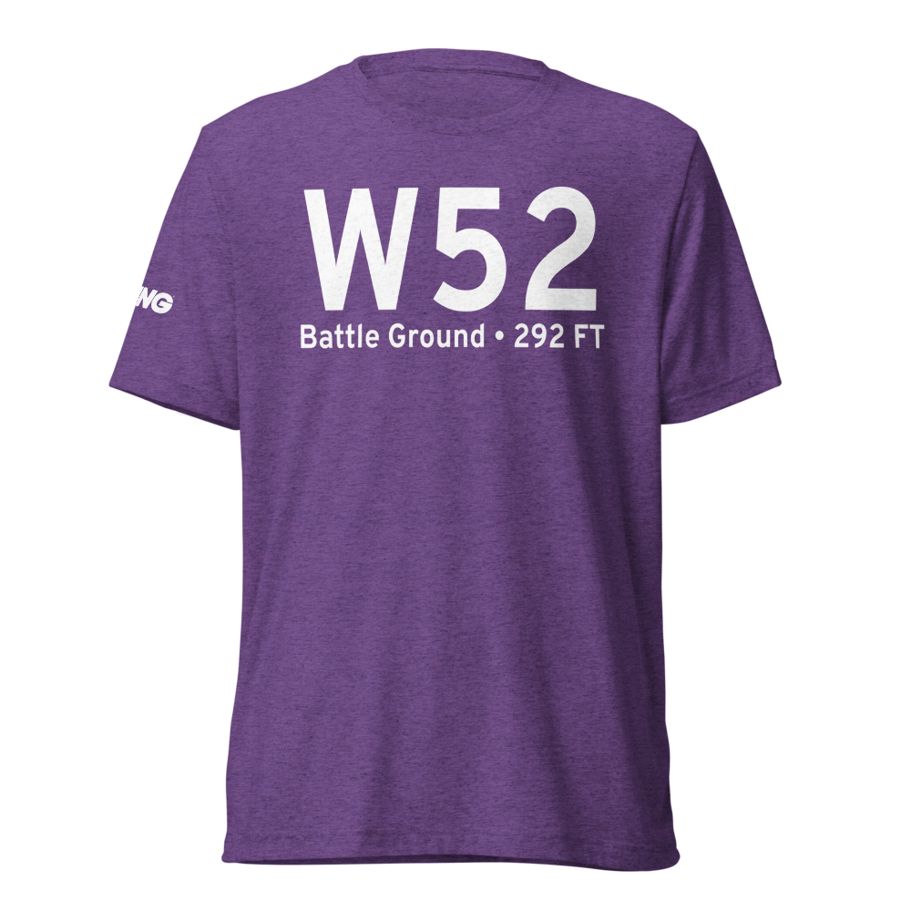 Battle Ground (W52) Airport Tri-blend T-Shirt 