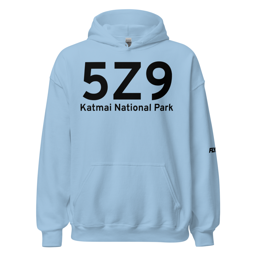 Katmai National Park (5Z9) Airport Hoodie Sweatshirt 