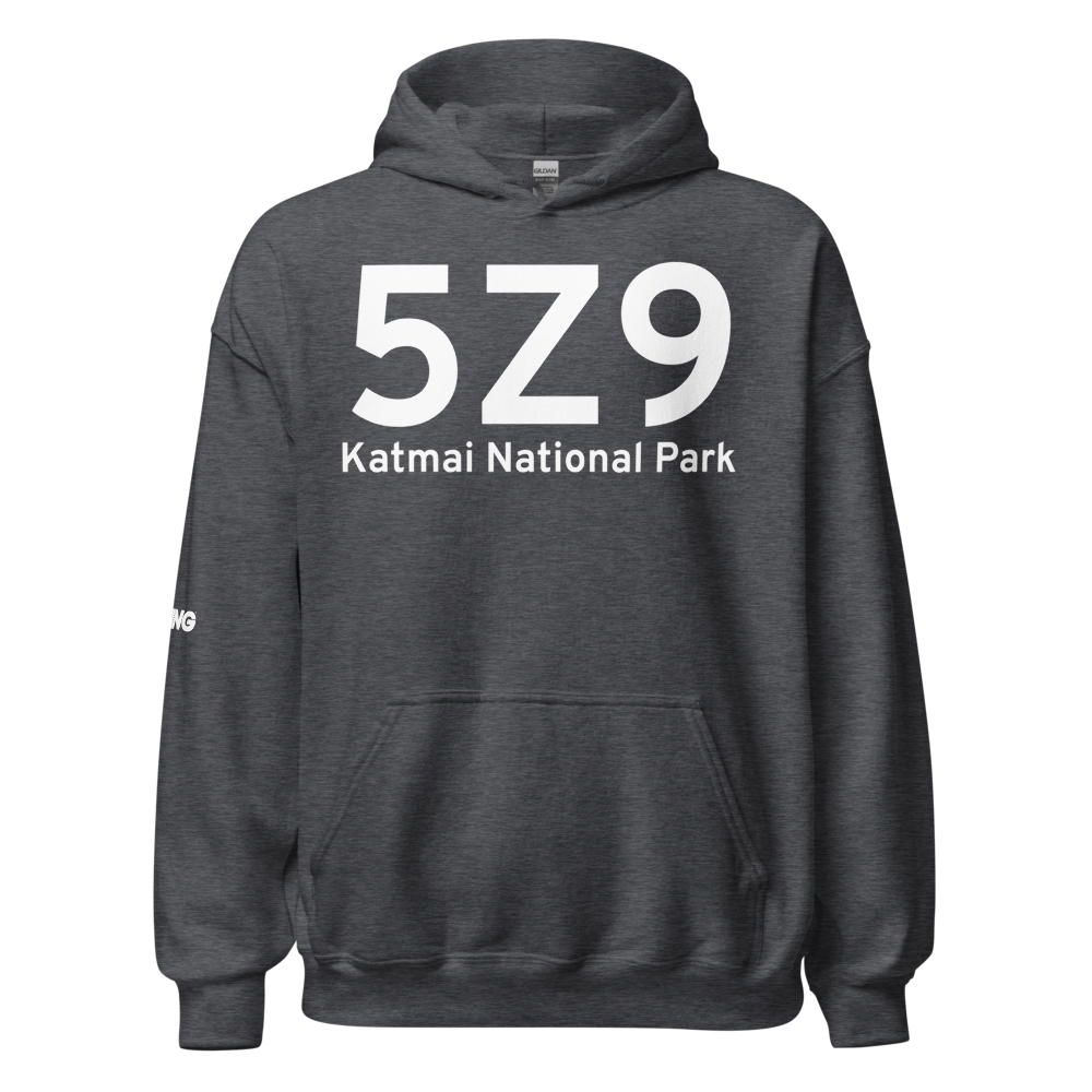 Katmai National Park (5Z9) Airport Hoodie Sweatshirt 