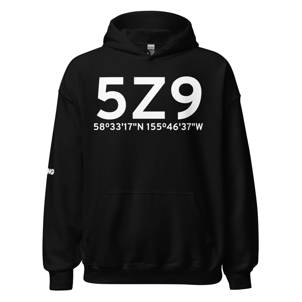 Katmai National Park (5Z9) Airport Hoodie Sweatshirt 