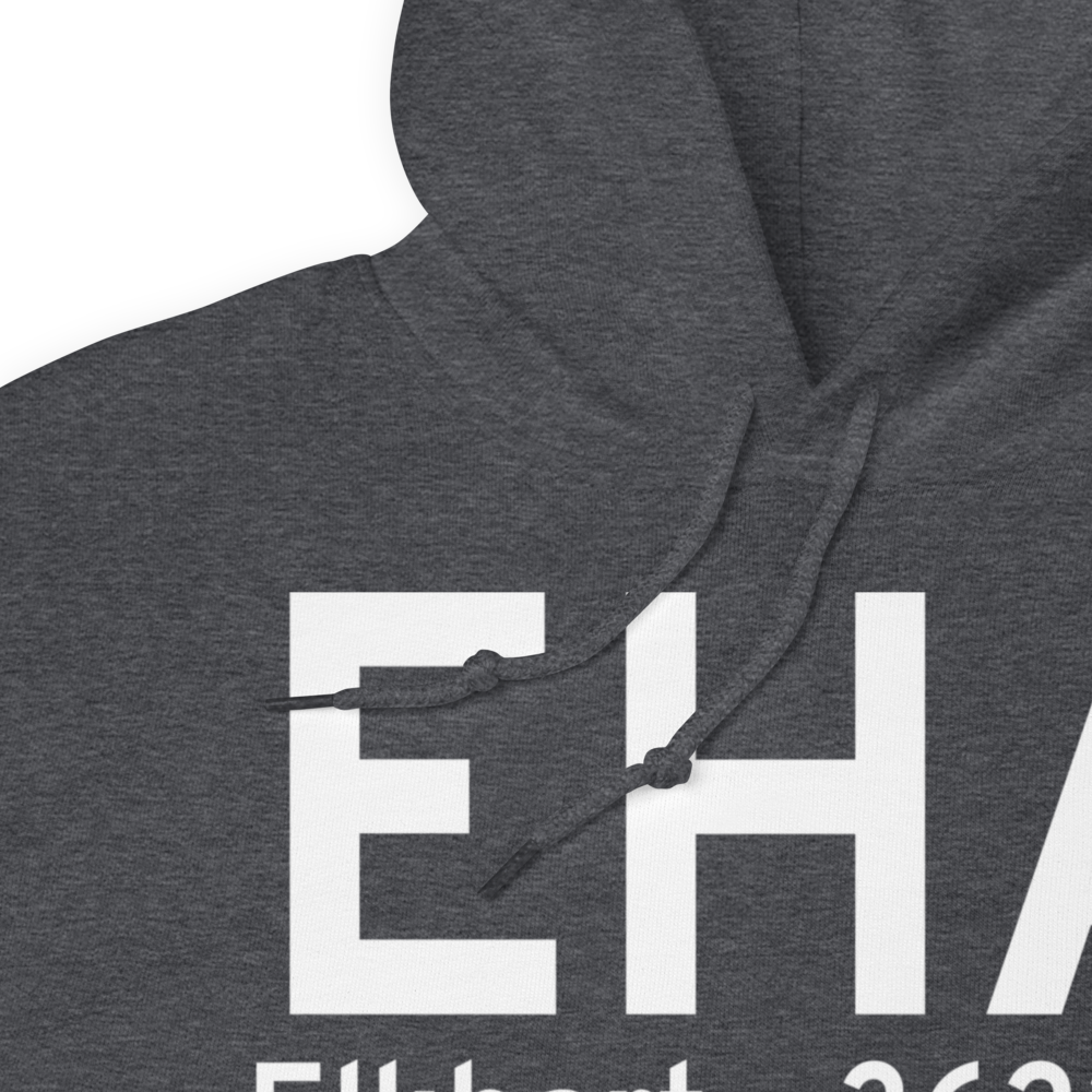 Elkhart (KEHA) Airport Hoodie Sweatshirt 