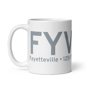 Fayetteville (KFYV) Airport Mug