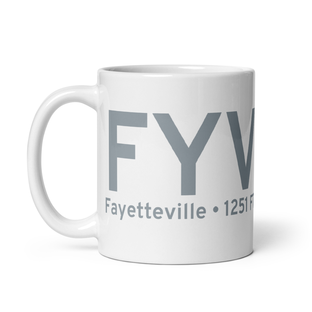 Fayetteville (KFYV) Airport Mug 