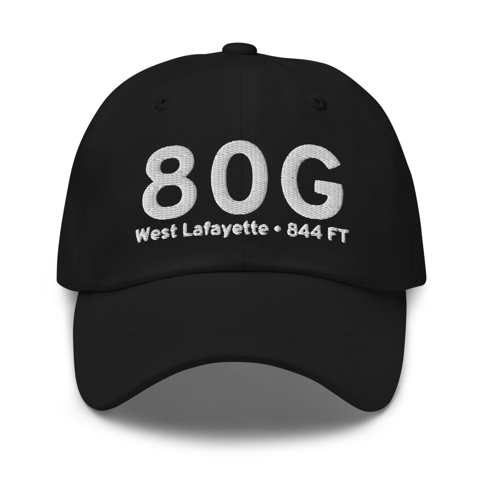 West Lafayette (80G) Airport Hat 