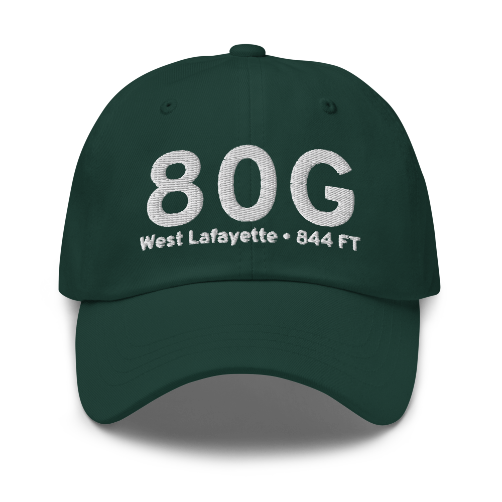 West Lafayette (80G) Airport Hat 