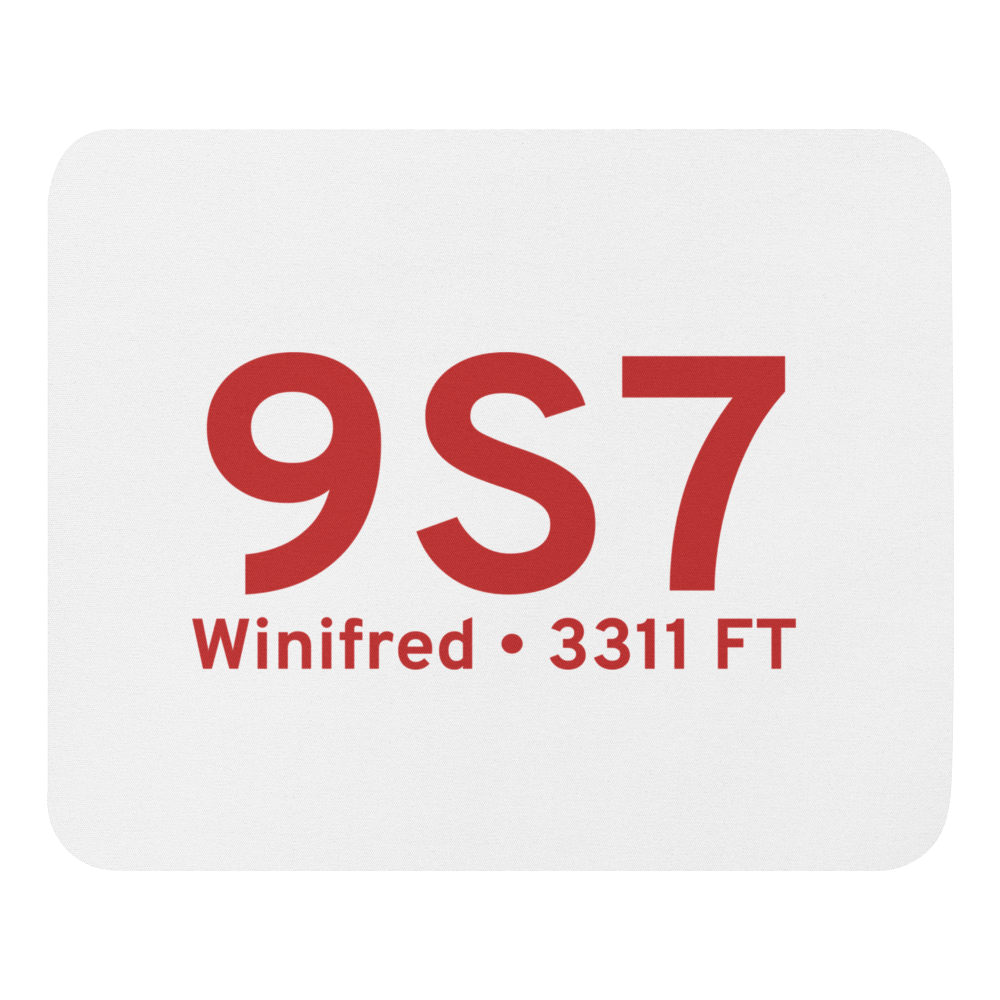 Winifred (9S7) Airport  Mouse Pad 