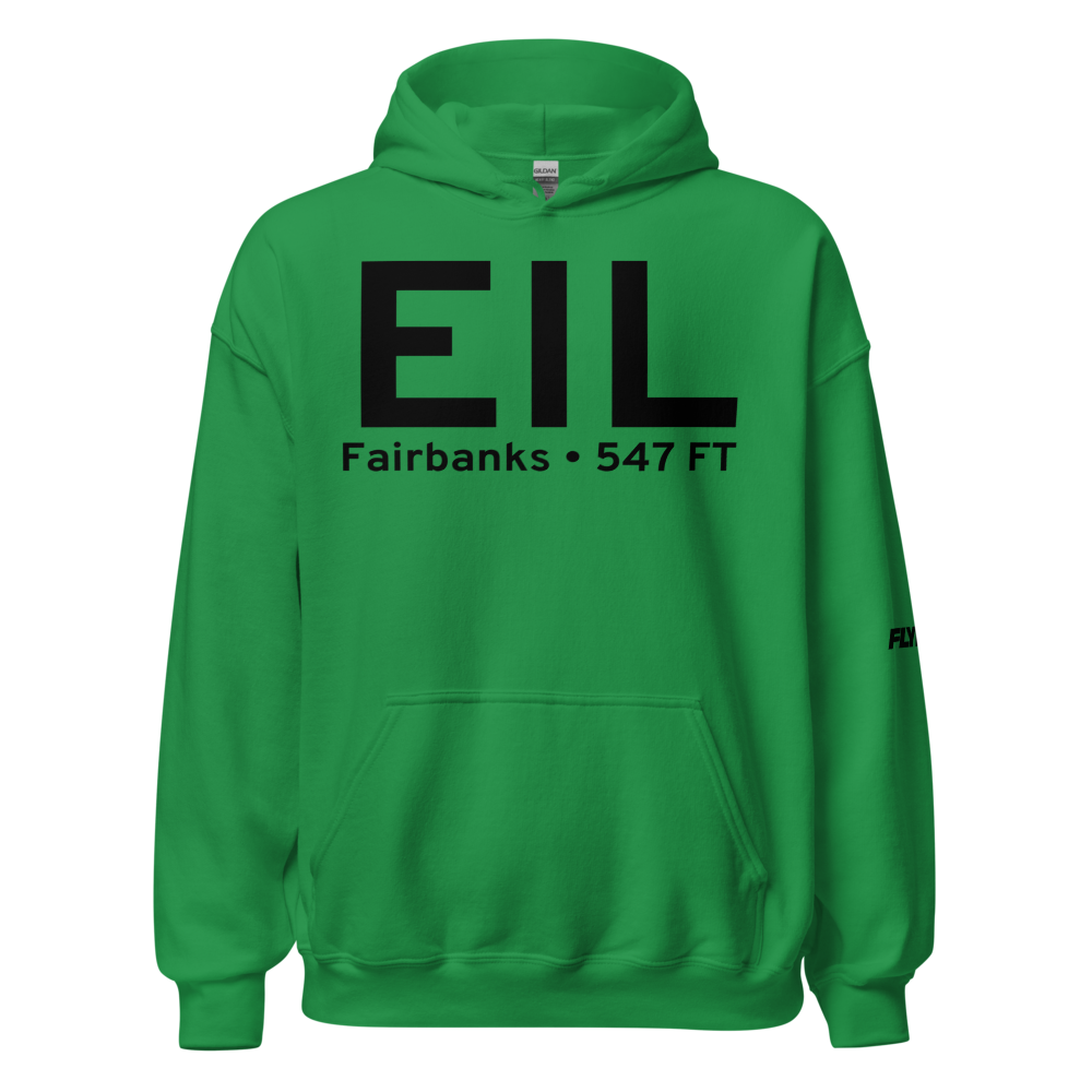Fairbanks (PAEI) Airport Hoodie Sweatshirt 
