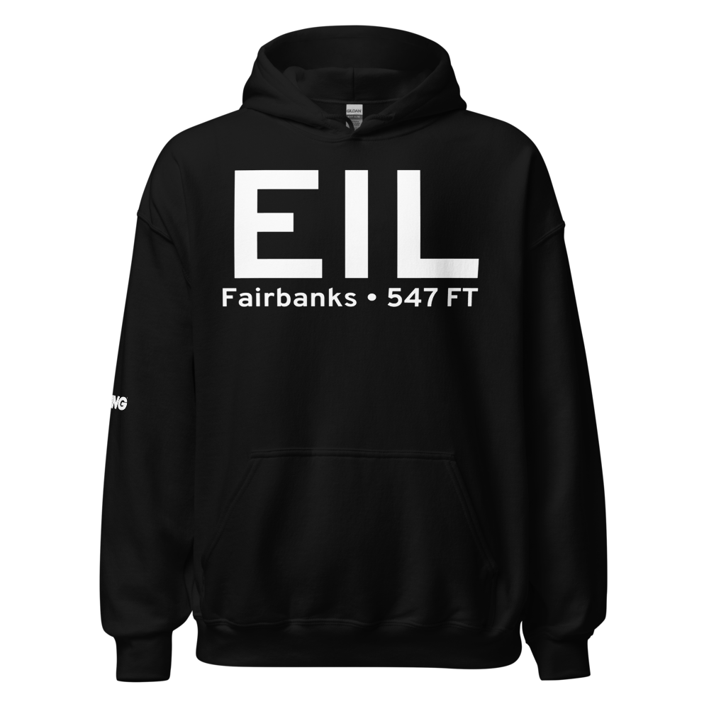 Fairbanks (PAEI) Airport Hoodie Sweatshirt 