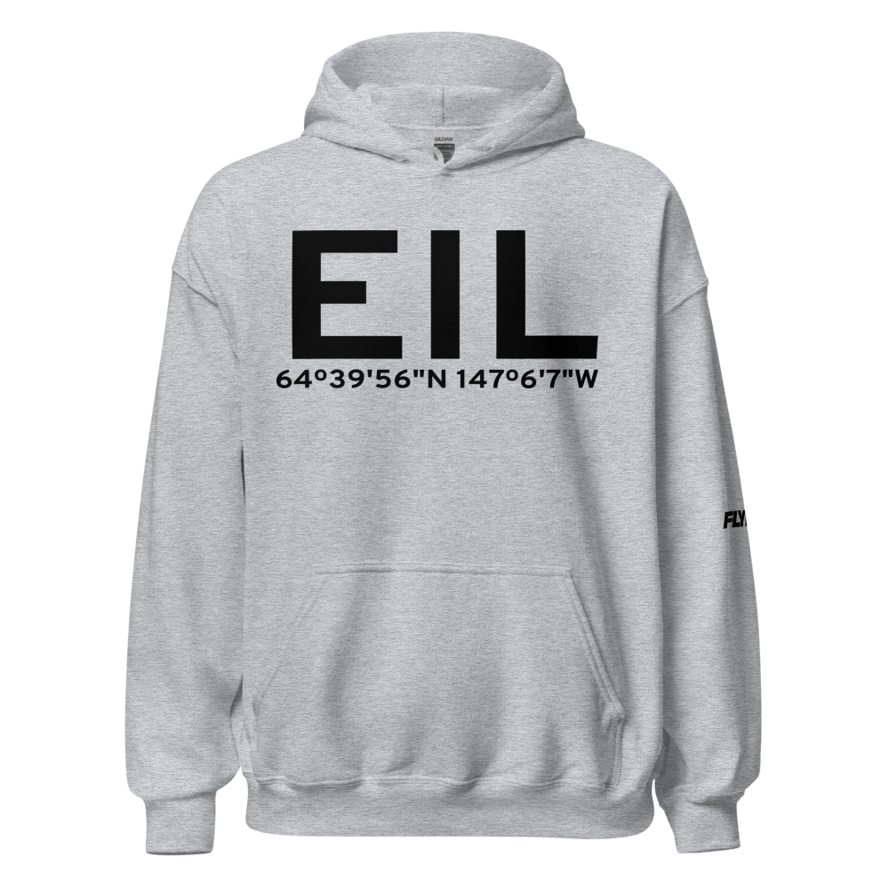 Fairbanks (PAEI) Airport Hoodie Sweatshirt 