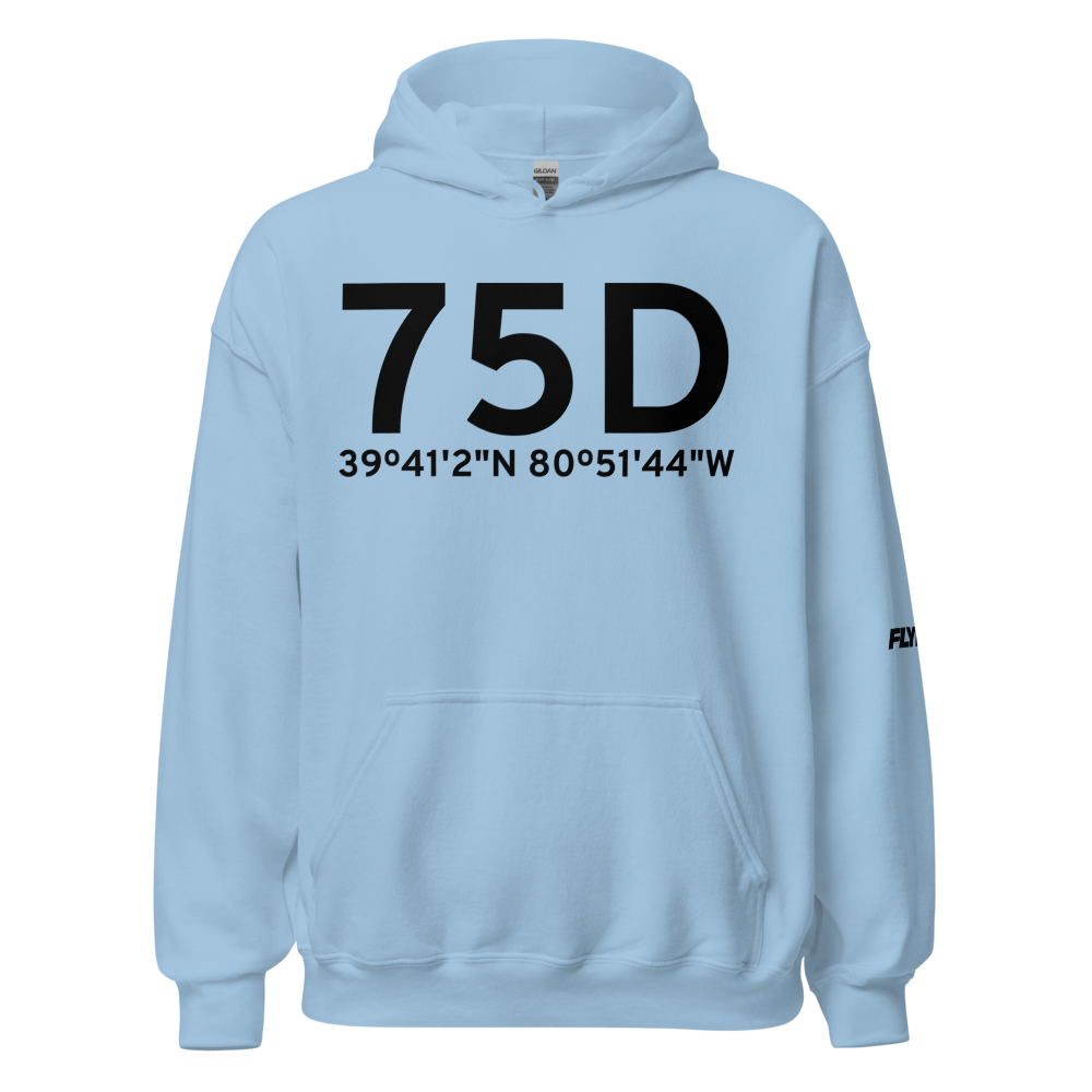 New Martinsville (75D) Airport Hoodie Sweatshirt 