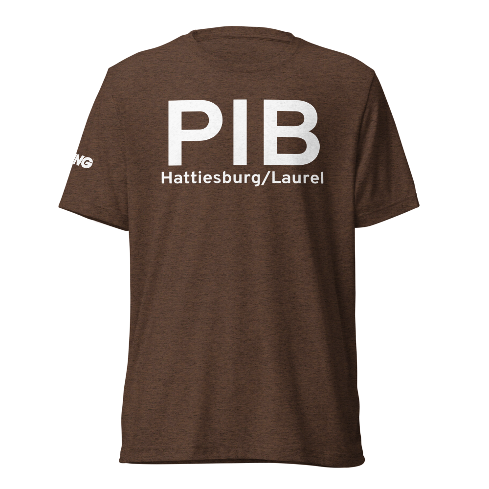 Hattiesburg/Laurel (KPIB) Airport Tri-blend T-Shirt 