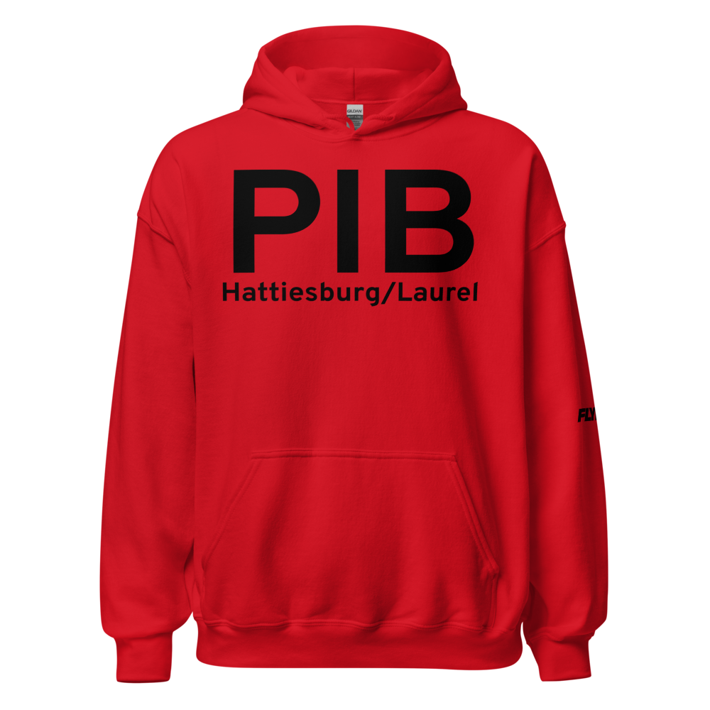 Hattiesburg/Laurel (KPIB) Airport Hoodie Sweatshirt 