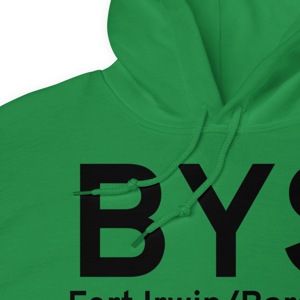 Fort Irwin/Barstow (KBYS) Airport Hoodie Sweatshirt 
