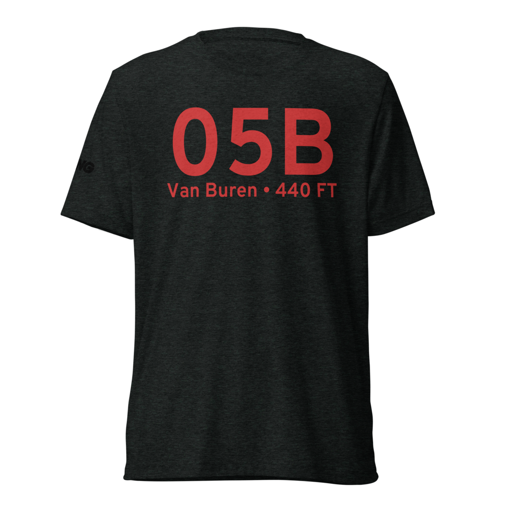 Van Buren (05B) Airport Tri-blend T-Shirt 