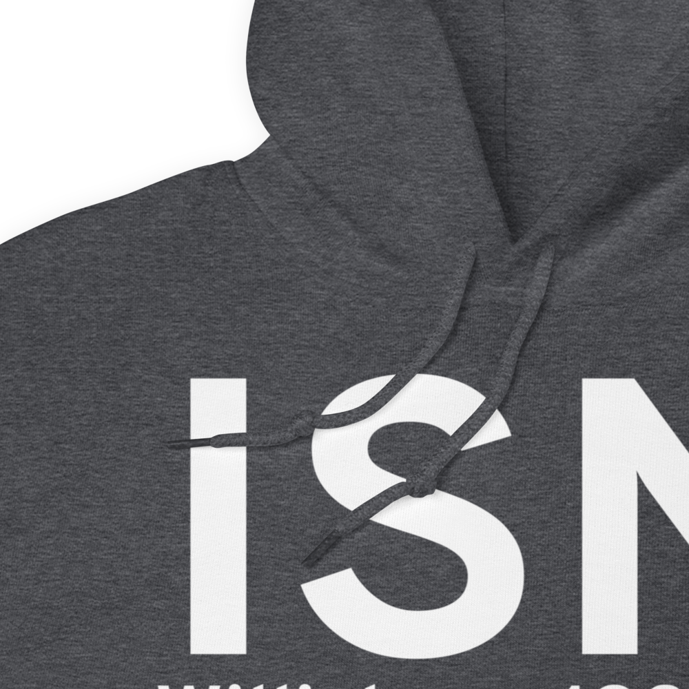 Williston (KISN) Airport Hoodie Sweatshirt 